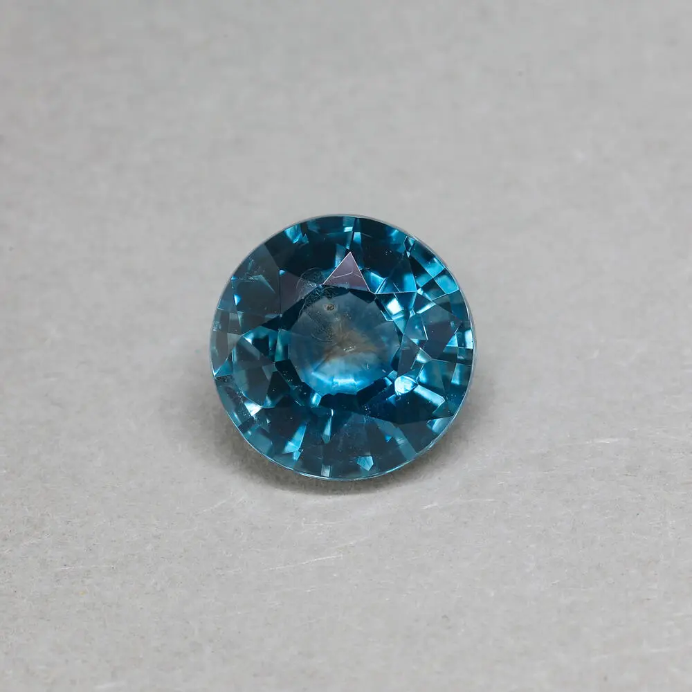 6.48mm Round Montana Sapphire (1.28&nbsp;ct)