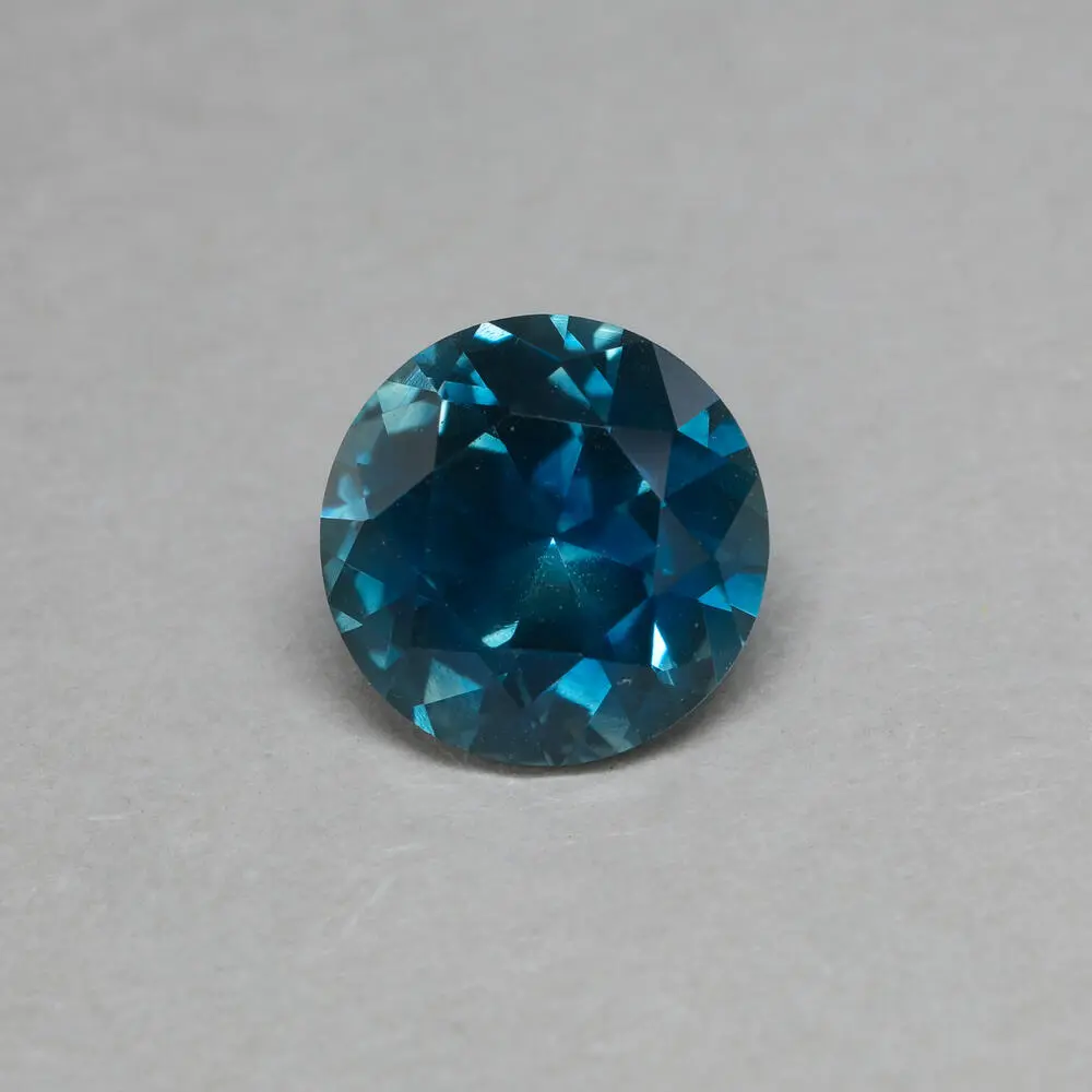 6.71mm Round Montana Sapphire (1.40&nbsp;ct)
