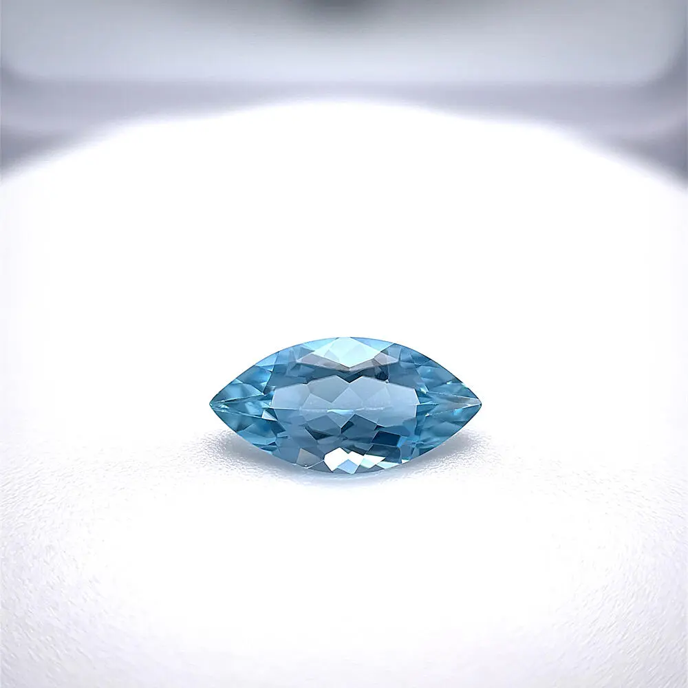 11.67x5.87x3.82 Marquise Aquamarine (1.27 ct)
