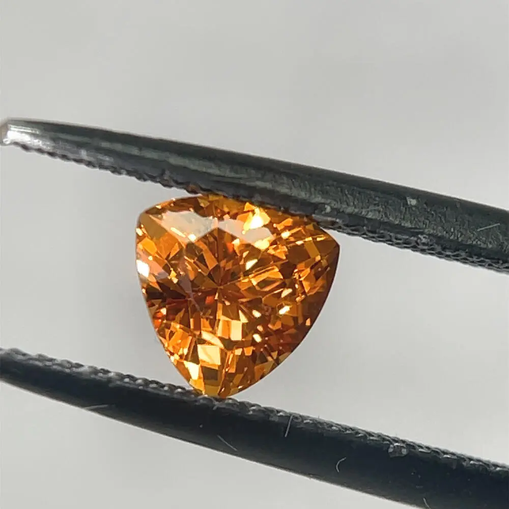 6.5mm Trillion Mandarin Garnet (1.44&nbsp;ct)