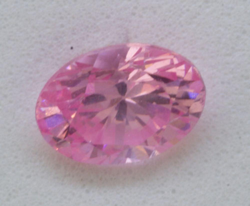3x5 Oval Pink Cubic Zirconia (0.40&nbsp;ct)
