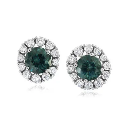 Platinum Montana Sapphire/Diamond Earrings<br>ECC353MSAPI<div class='big'>$9,695.00</div>