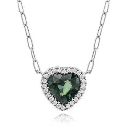 Platinum Blue Green Sapphire Neckpiece<br>NFSHT200251P<div class='big'>$14,395.00</div>