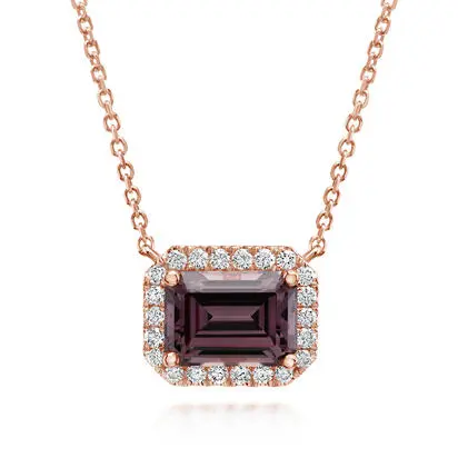 14K Rose Gold Lotus Garnet/Diamond Neckpiece<br>NLGOC790236RI<div class='big'>$5,295.00</div>