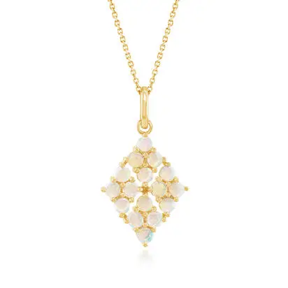 14K Yellow Gold Australian Opal Pendant<br>PCO338N1XCI<div class='big'>$3,195.00</div>