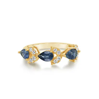 18K Yellow Gold Montana Sapphire/Diamond Ring<br>RCC352MSAEI<div class='big'>$5,345.00</div>