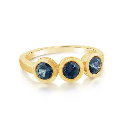 14K Yellow Gold Montana Sapphire Ring<br>RCC355MSXCI<div class='big'>$3,995.00</div>