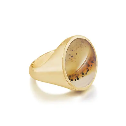 14K Yellow Gold Montana Agate Signet Ring<br>RCMRD9981155C<div class='big'>$7,395.00</div>