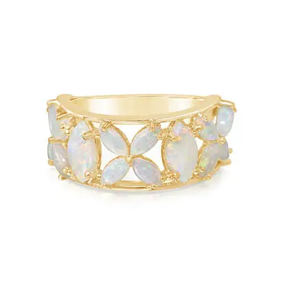 18K Yellow Gold Australian Opal Ring<br>RCO332N1XEI<div class='big'>$7,045.00</div>