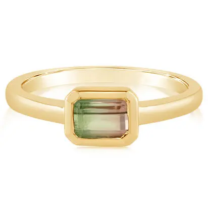 14K Yellow Gold Bi-Color Tourmaline Ring<br>RH2OC200080CI<div class='big'>Call for current price</div>