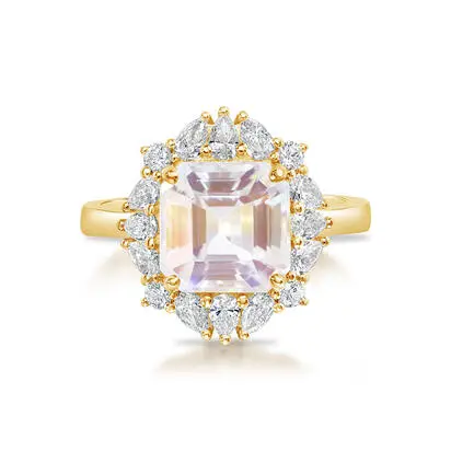 14K Yellow Gold Rainbow Moonstone/Diamond Ring<br>RMLOC830371CI<div class='big'>$8,445.00</div>