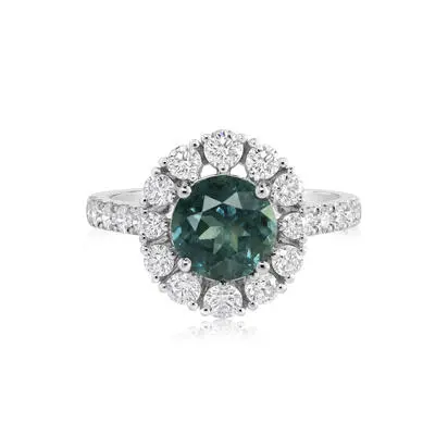 Platinum Montana Sapphire/Diamond Ring<br>RMSRD0600253PI<div class='big'>$23,895.00</div>