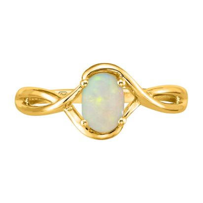 14K Yellow Gold Australian Opal Ring, RPF071N1XCI, $1,695.00
