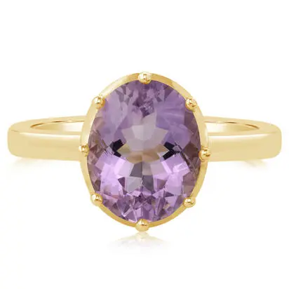 14K Yellow Gold 8x10mm Oval Amethyst Ring<br>RPF504A5XCI<div class='big'>$2,145.00</div>