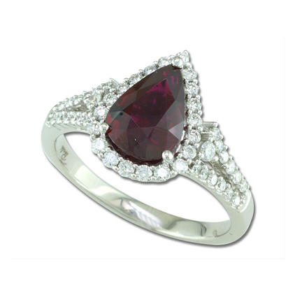18K White Gold Mozambique Ruby/Diamond Ring<br>RRZPR0600183QI<div class='big'>Call for current price</div>