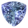 7mm Trillion Peacock Tanzanite | 17FT