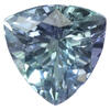 8mm Trillion Peacock Tanzanite | 18FT