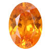7.5x5.5 Oval Mandarin Garnet | 57RSPE