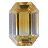 7x5 Octagon Fancy Montana Sapphire | 67FM