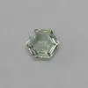 6mm Hexagon Cut Fancy Montana Sapphire | 6HFM