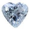 8mm Heart Shape Aquamarine | 88Q1