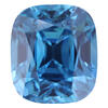 11.03x9.67x8.23 Cushion Blue Zircon | BZCU850964