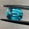 8.38x6.37x5.18 Cushion Blue Zircon | BZCU910310
