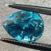 11.38x9.19x7.09 Pear Blue Zircon | BZPR850617