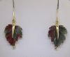 L99 12mm Small Green Fuchsite Leaf | M-SLEAFFH