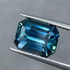 8.05x6.39x4.82 Octagon Teal Sapphire | FSOC460249