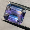 12.14x10.11x6.98 Octagon Peacock Tanzanite | FTOC825756