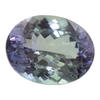 12.2x9.6 Oval Peacock Tanzanite | FTOV850503
