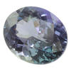 11.5x9.6 Oval Peacock Tanzanite | FTOV850512