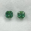 Matched Pair Of 5.5mm Ascher Green Tourmaline | GHAC750197