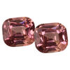 8.7x7.8 Cushion Matched Pair Lotus Garnet | LGCU750615