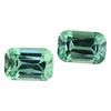Matched Pair 8x5.5 Cushion Mint Tourmaline | MHCU875274