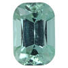 6.5x4.3 Cushion Checker Board Mint Tourmaline | MHCU92574