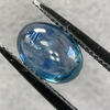 9.5x7.3 Oval Cabochon Montana Sapphire | MSCB750292
