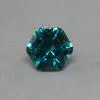 5.4x3.6mm Teal Hexagon Montana Sapphire | MSHX48181-2