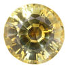 8mm Round Yellow Montana Sapphire | MSRD620262C