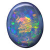 16.37x13.45x5.11 Oval Australian Black Opal | NBOV0137695