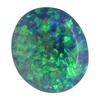 8.27x7.12x3.87 Oval Australian Black Opal | NBOV422140