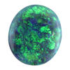 10.03x8.89x4.50 Oval Australian Black Opal | NBOV611252