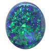 10.67x9.04x3.65 Oval Australian Black Opal | NBOV612232