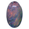 13.51x8.29x4.96 Oval Australian Black Opal | NBOV617318