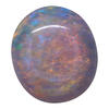 7.95x6.99x3.38 Oval Australian Black Opal | NBOV695115