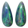 27.89x12.00 Pear Matched Pair Australian Black Opal | NBPR9963164