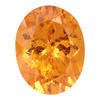 9.6x7.5 Oval Mandarin Garnet | SEOV925282