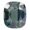 10.71x9.09x6.48 Cushion Green Sapphire | SGCU420615