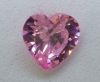 5mm Heart Pink Cubic Zirconia | 55U4